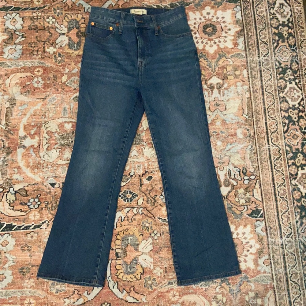 Madewell Curvy Cali Denim Boot Cut Jeans